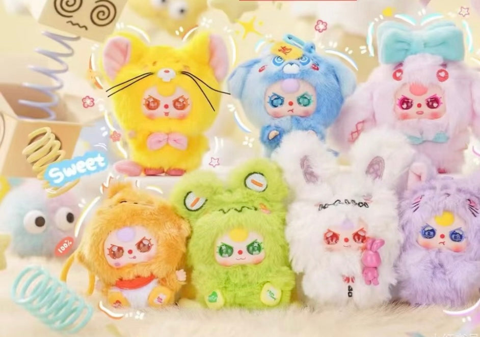 BB3 So Cute Animal Plush Pendant