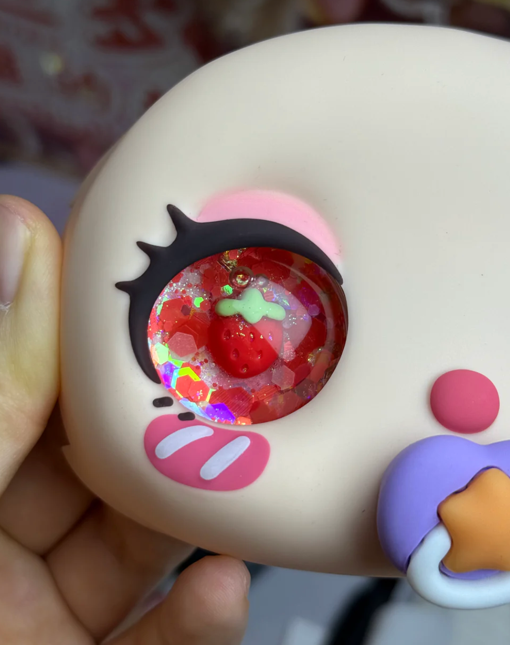 Custom Luminous Liquid Eyes for bb3 Baby Three